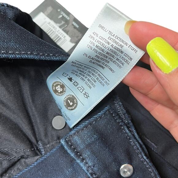 Hudson Jeans Barbara High Rise Super Skinny dark wash 24 Loyalty NWT - Picture 6 of 7